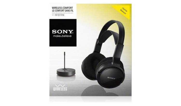 SONY MDR-RF811RK WIRELESS Comfort On Ear Headphones Original Box Tested  Working £13.00 - PicClick UK